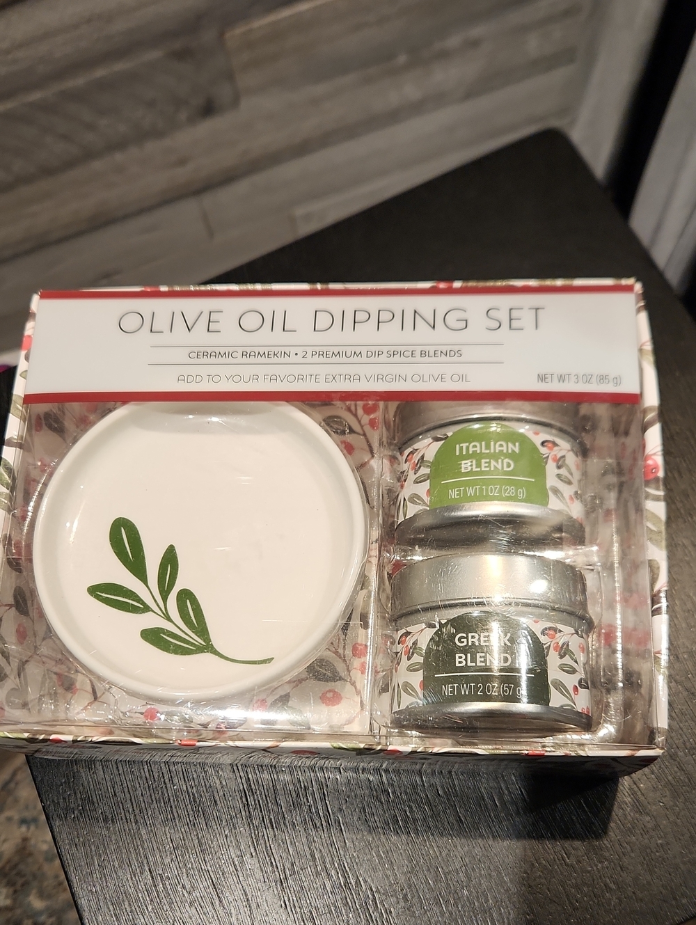 NWT 2025 Bay Island Olive Oil Dipping Set 3oz Best Before 3/15/2027